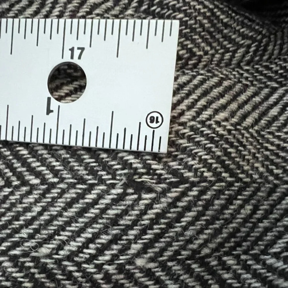 Harve Bernard 16W Vintage herringbone wool tweed blazer coat old money - Picture 4 of 5